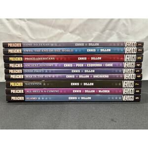 DC Vertigo Preacher Volumes 1-9 TPB Trade Paperbacks, Complete Series